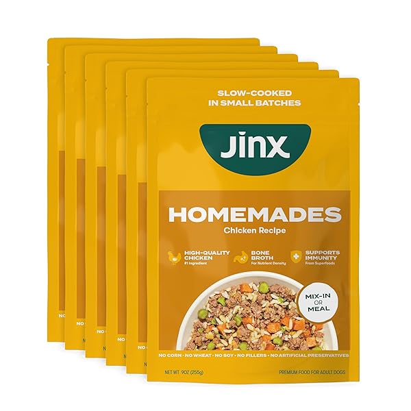 JINX CHICKEN DOG WET FOOD, MEAL OR MIX...