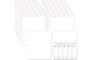 Small Clear Adhesive Cellophane Bags 3x3" 300pcs Mini Self Stick Cello Baggies Crystal OPP Poly Bags 2mil for Stickers Seeds 