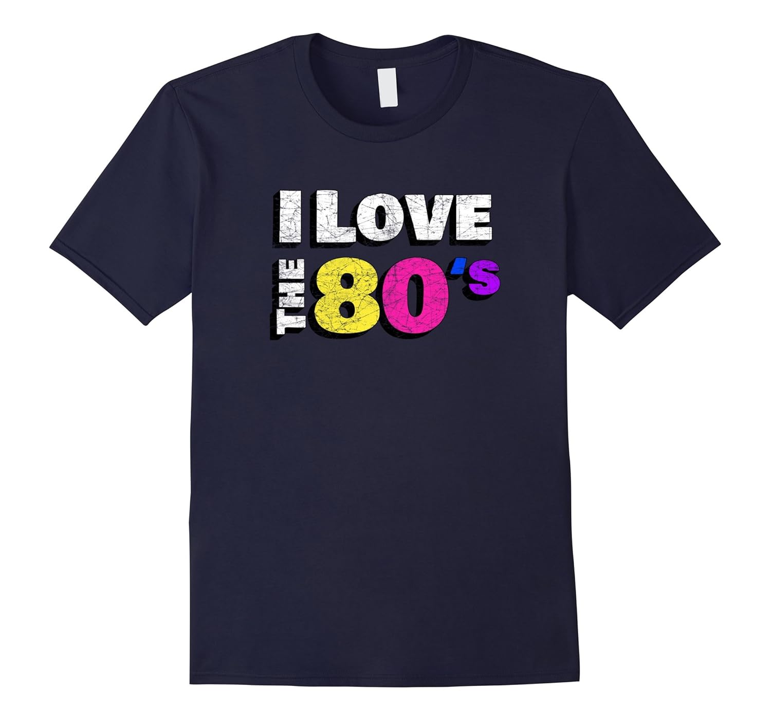 I love the 80s Shirt Retro Eighties Halloween T-Shirt-ANZ