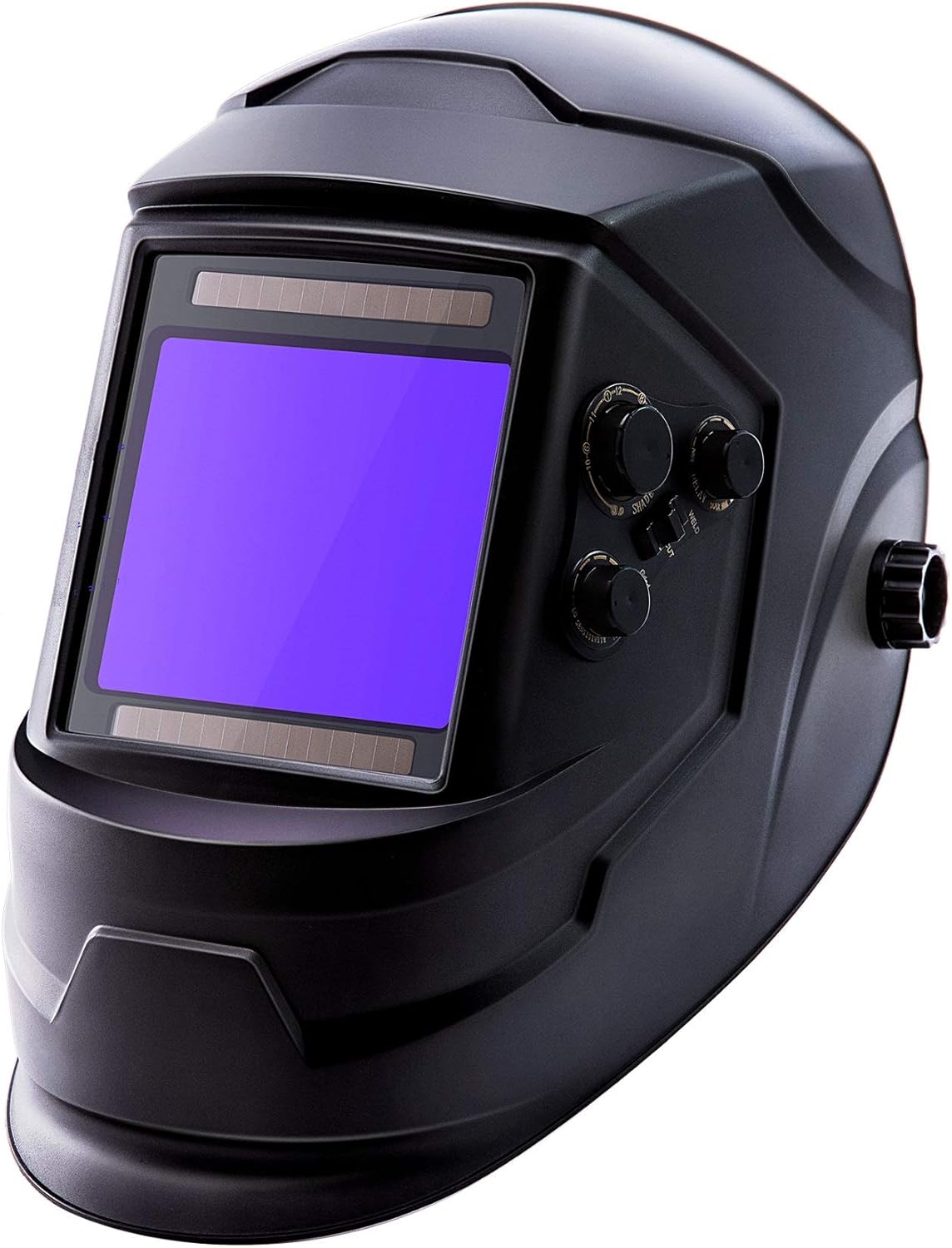 COZ Large Viewing Screen Solar Powered Auto Darkening Welding Helmet