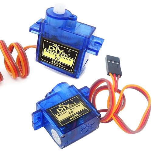Wishiot 2pcs SG90 9g Micro Servo Motor Kit 180 Degree Mini servo for ...