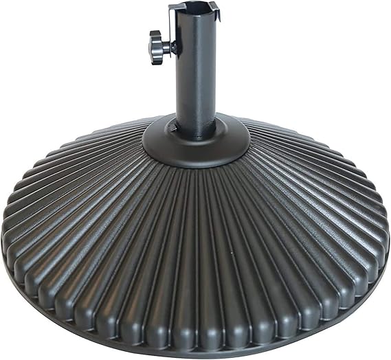 niemann round concrete free standing umbrella base