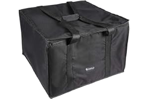 cherrboll Insulated Pizza Delivery Bag, 20 by 20 by 14 -Inch, Commercial Grade Food Delivery Bag, Moisture Free