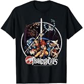 Thundercats Group Shot Vintage Circle T-Shirt Small
