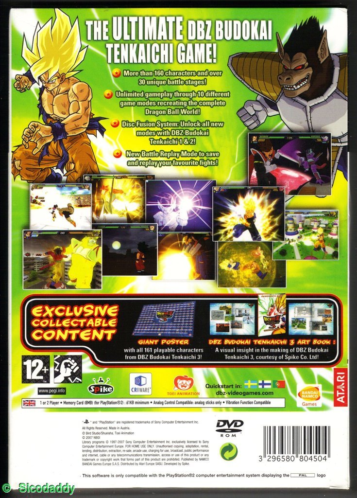 Cara Bermain Dragon Ball Z Budokai Tenkaichi 3 Ps2