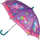 Stephen Joseph, Toddler and Little Kid Umbrella with Pinch Free Closure and Colorful Design