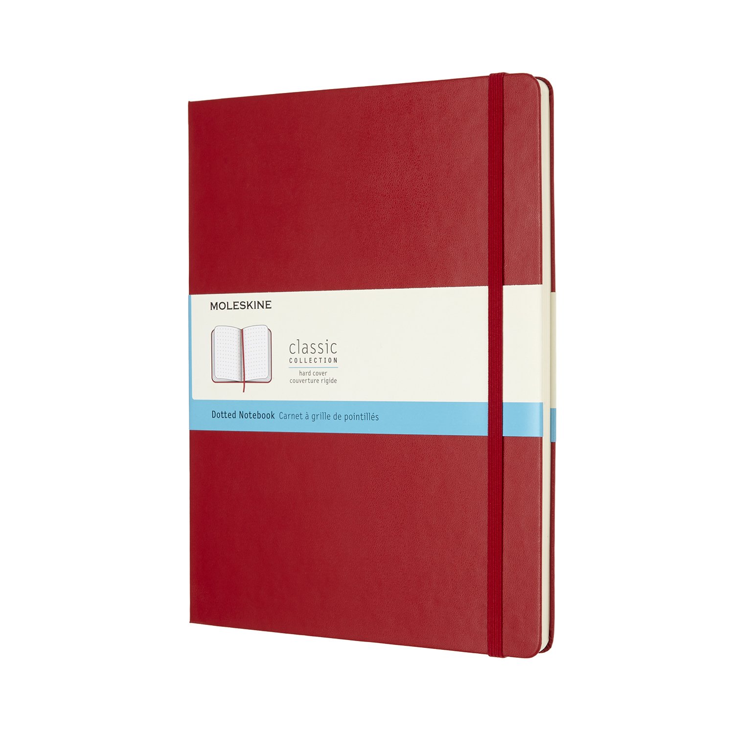 Moleskine Classic Dotted Paper Notebook Hard Cover and Elastic