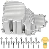 Aumzong Enhanced Aluminum Engine Oil Pan with Bolt Fits for 2017-2019 Ford F150, 2018-2019 Expedition, 2018 Lincoln Navigator