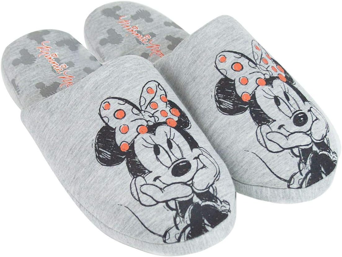 Disney Minnie Mouse Sketch Women's/Ladies Slippers