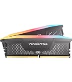CORSAIR VENGEANCE RGB DDR5 RAM 64GB (2x32GB) 6400MHz CL32-40-40-84