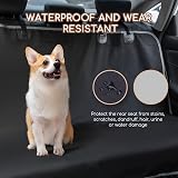 Nobleza Dog Seat Cover No-Skirt Waterproof Car Back Seat Protector 140x110 view 3