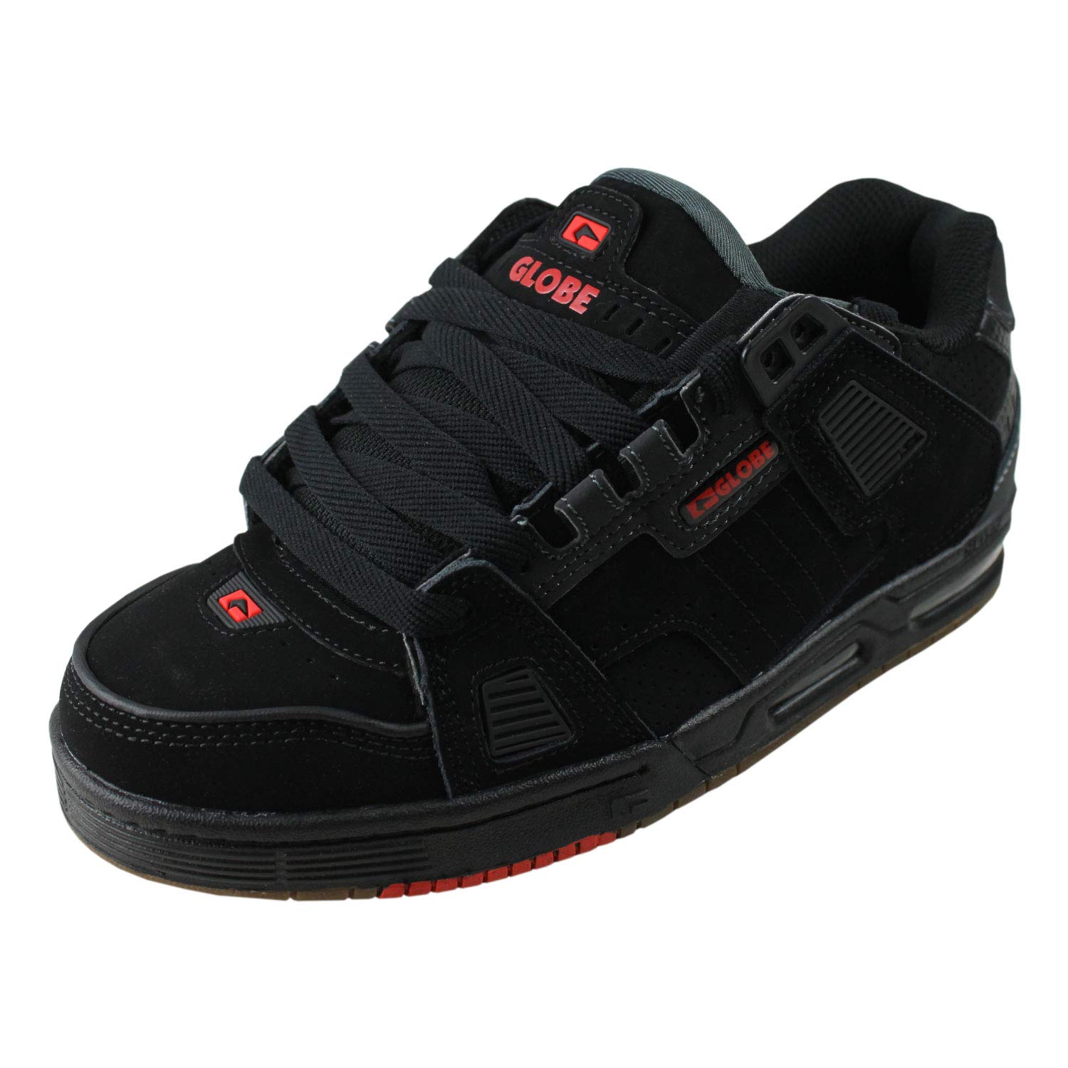 Buy Globe Sabre Skate Shoes Black/Charcoal/Red Mens Sz 13 at Amazon.in