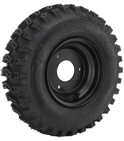 UTV Go Kart Tire KIMISS 18x9.5-8 ATV Tire - 8 Inch All Terrain Rubber ...