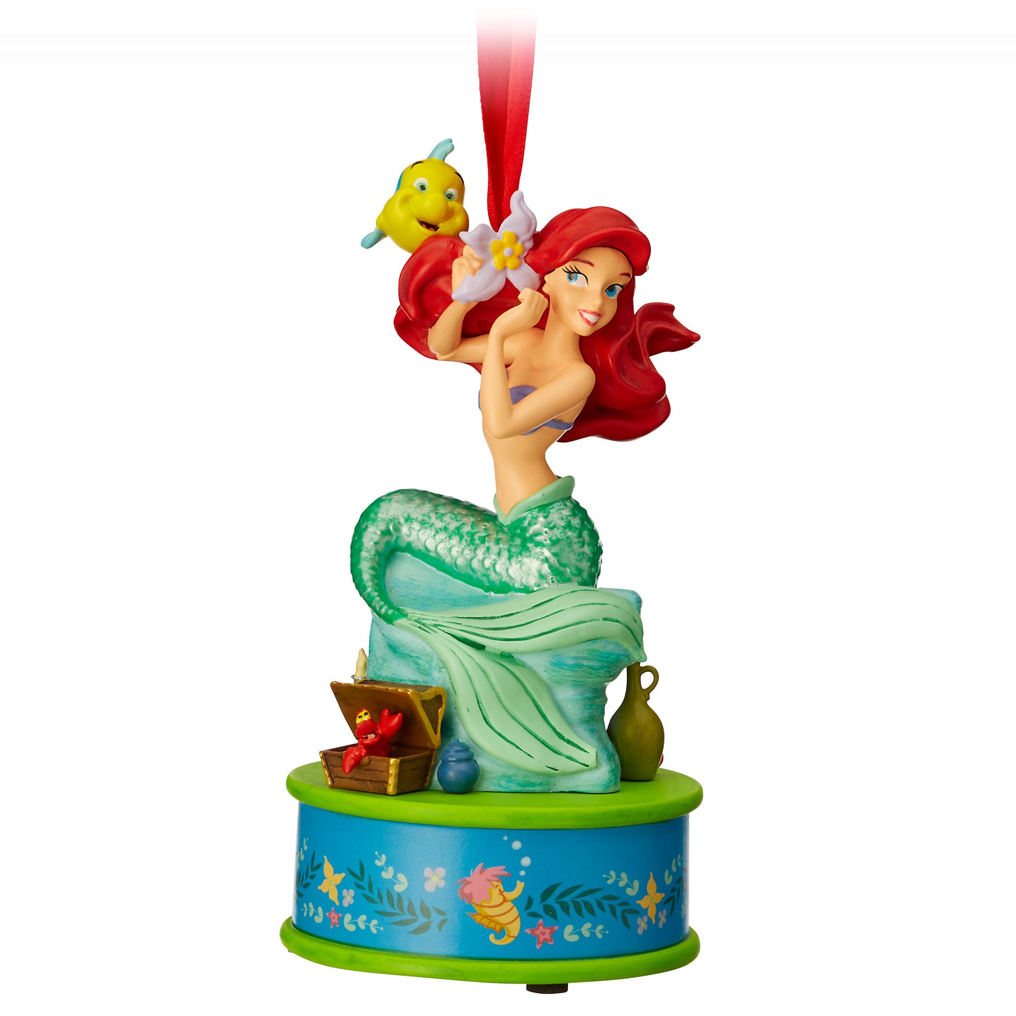 Disney Ariel Singing Sketchbook Ornament - The Little Mermaid