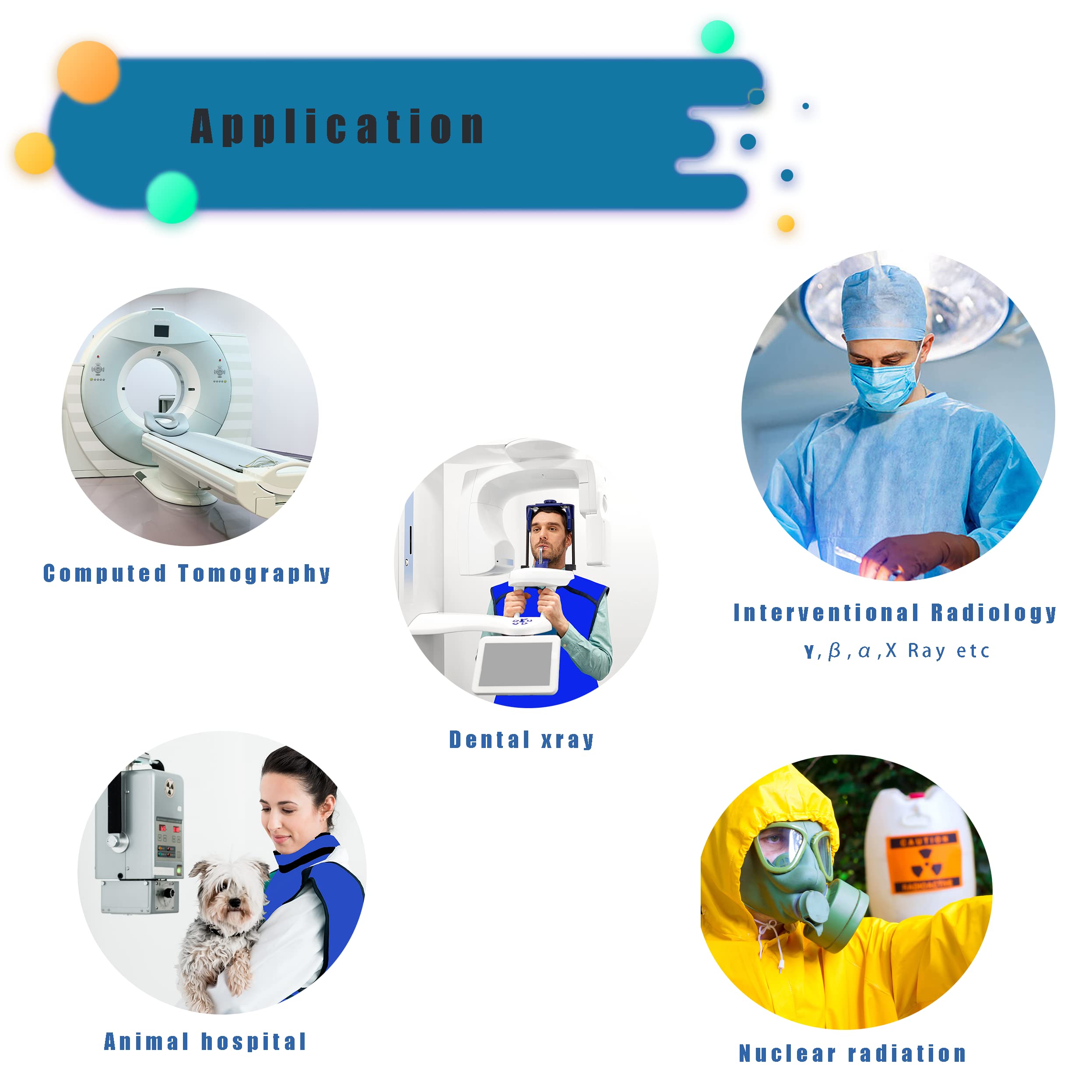 Mua SHINRAY 0.5mmpb Xray Lead Apron for Xray with Thyroid Shield Collar ...