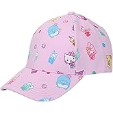 Hello Kitty and Friends AOP Drinks Sublimation On Poly B2 Structured Ball Cap Traditional Adjustable