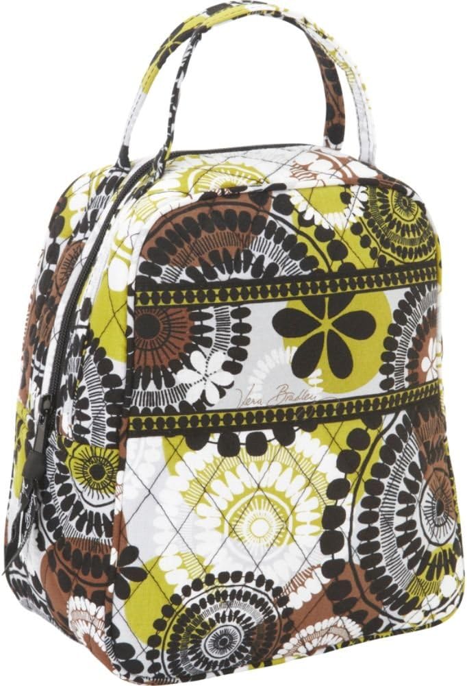 yellow vera bradley lunch bag