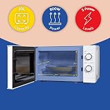 Russell Hobbs 20 Litre 800W White Microwave RHM2027 with Defrost view 3