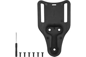 TRSAIM Universal Belt Loop，Mid Ride Belt Loop 6075UBL Adapter 2" Belt Slot，6070UBL Adapter 2.25" Belt Slot，with Any Holster with The 3-Hole Pattern，Universal Belt Loop Plain