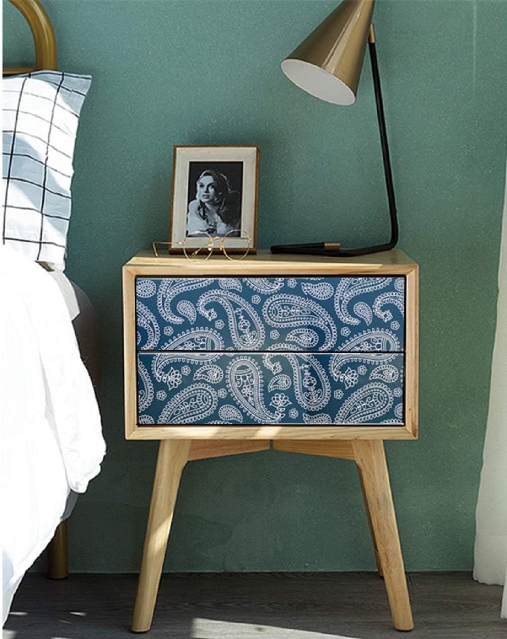 Peel and Stick Wallpaper Self Adhesive Removable - Contact Paper or Wall Paper - Removable Wallpaper - Prepasted Wallpaper 1.48 ft. x6.56ft. - 9.69 sq. ft. (17.71” Wide x 78.7” Long)