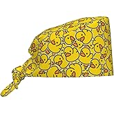 Cute Animals Working Caps with Sweatband Adjustable Tie Back Hat Headgear Beanie