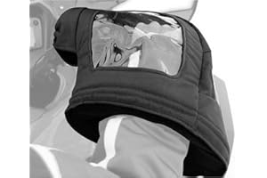 GEARS Visi-Control Universal Handlebar Muffs Compatible with Honda, Can-am, Ski-doo, Polaris, etc Snowmobile & ATV | Wind & C