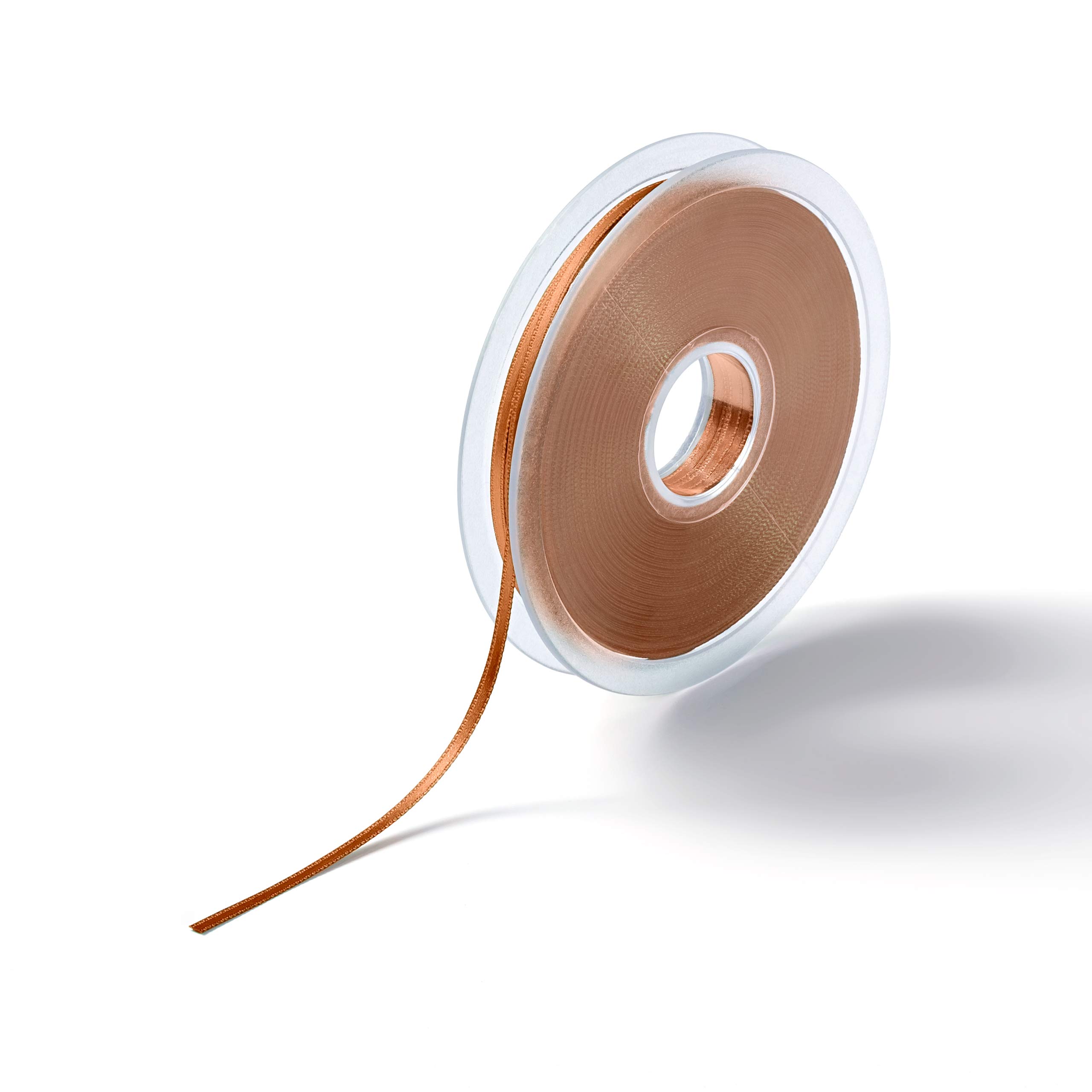 Prym Satin Ribbon 3 mm Caramel, 100% Polyester