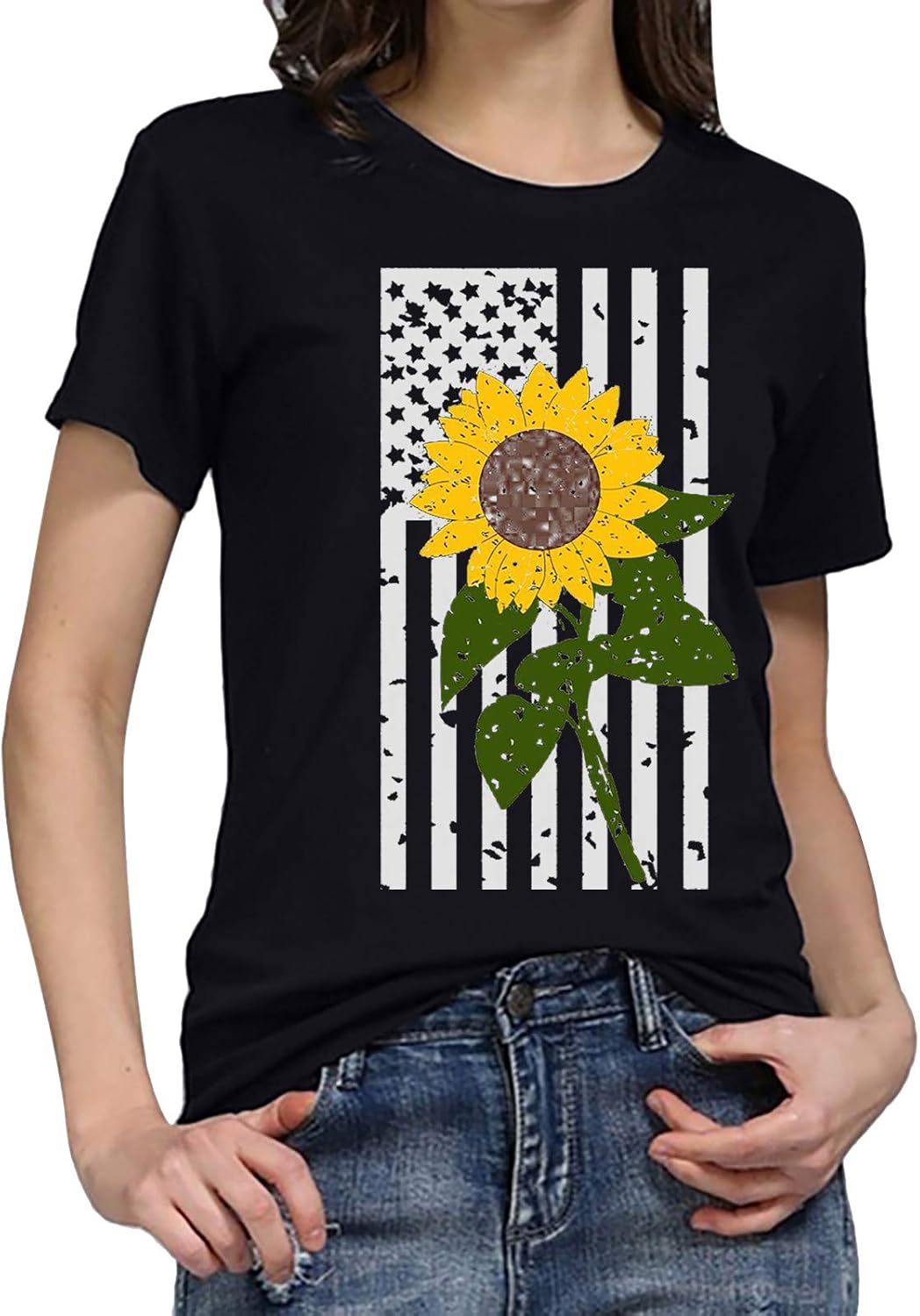 ladies graphic tops