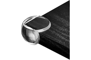 JOOL BABY PRODUCTS Corner Guards (24 Pack) Ultra Clear Table Corner Protector - Long Lasting Pre-Applied Adhesive - Furniture & Edge Bumpers, Child Safety - Jool Baby