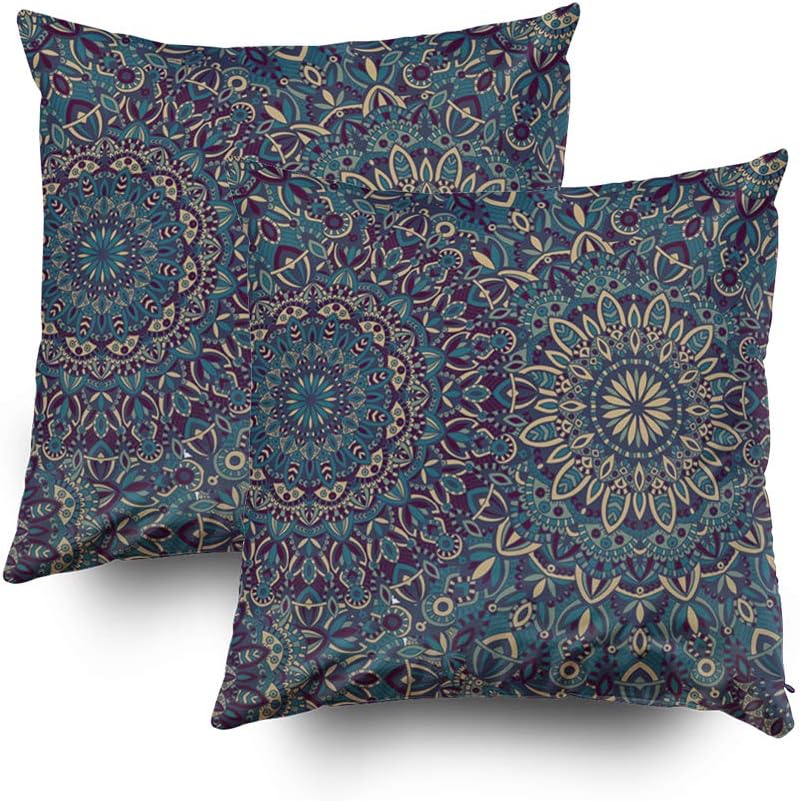 Sofa Pillows Covers,Vector Tribal Vintage Ethnic Seamless