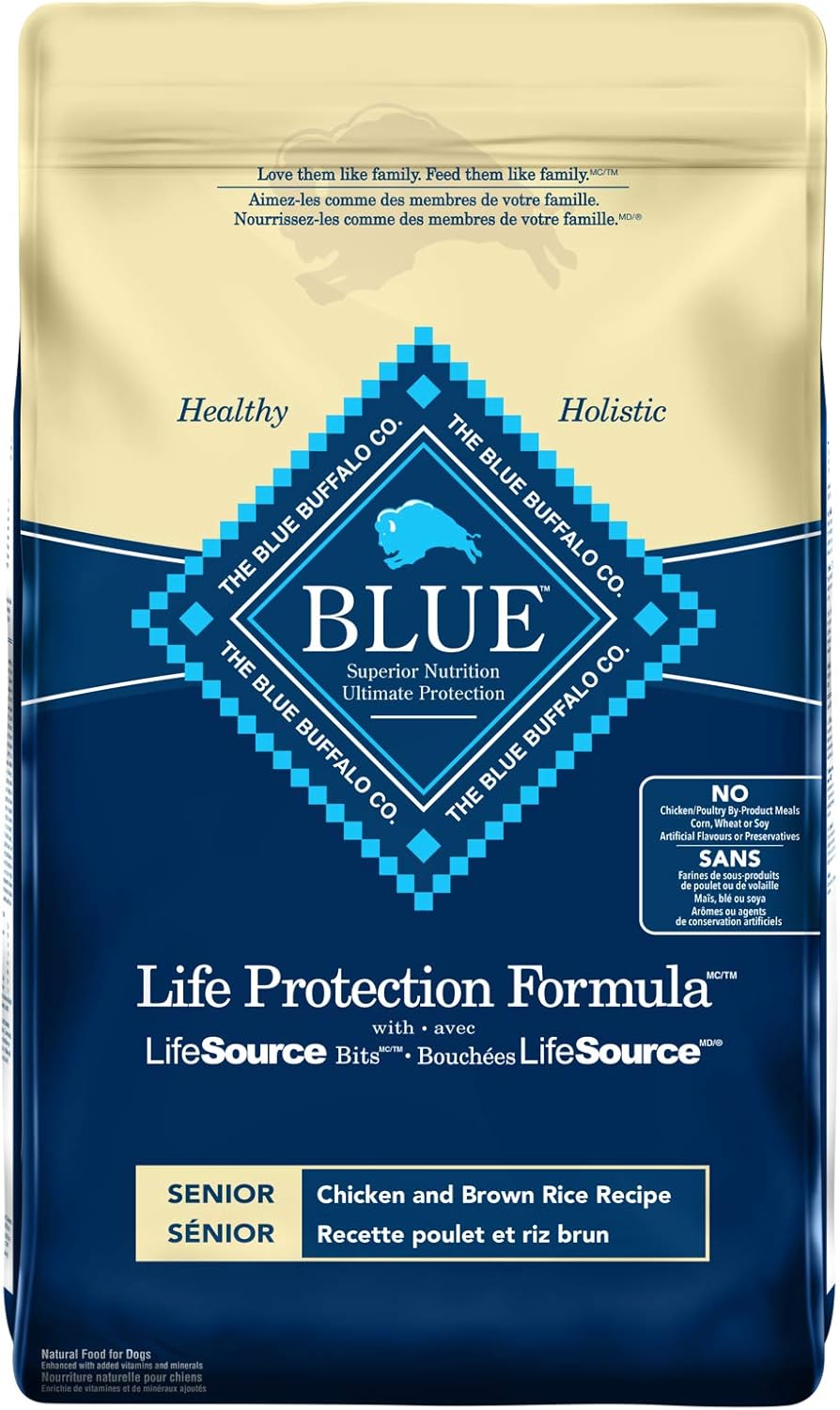 Blue Buffalo Life Protection Formula Senior Dog Food Natural Dry Dog