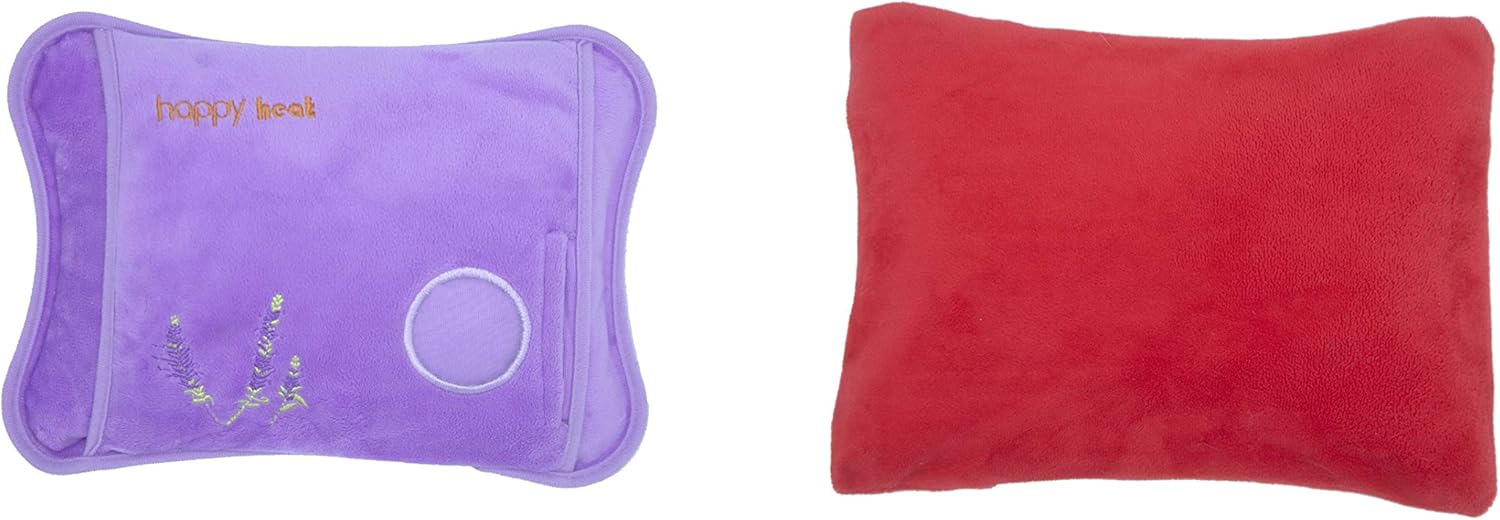 HAPPY HEAT Electric HOT Water Bottle Heating PAD Health