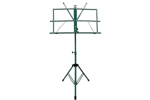 Audio2000'S AST4442GN Portable Sheet Music Stand - Green