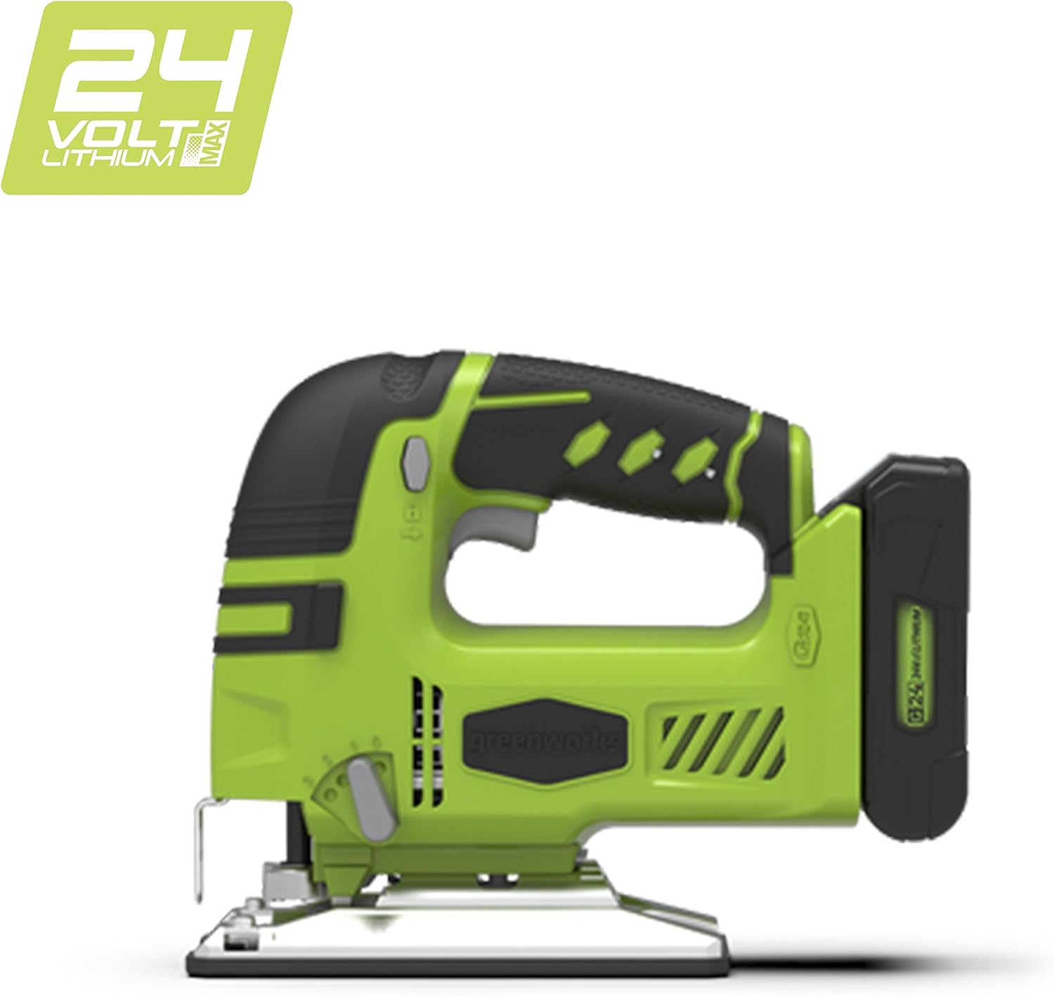 Greenworks 24V Cordless Jigsaw Battery and charger not included