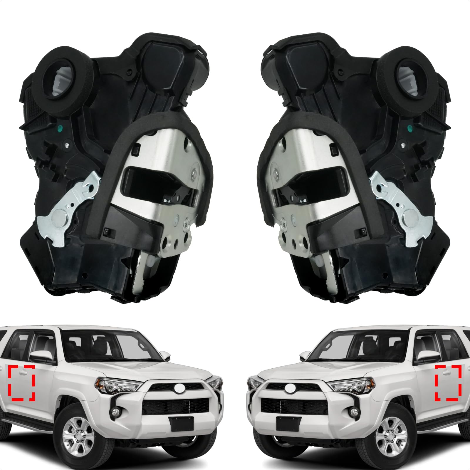 Photo 1 of Blycorul 2Pcs Front Door Lock Actuator Motor Compatible with Tundra, Camry, 4Runner, Rav4, Lexus RX350 RX450h, Scion tC xB xD | Replaces # 931-401, 931-403 | Left Driver Side and Right Passenger Side