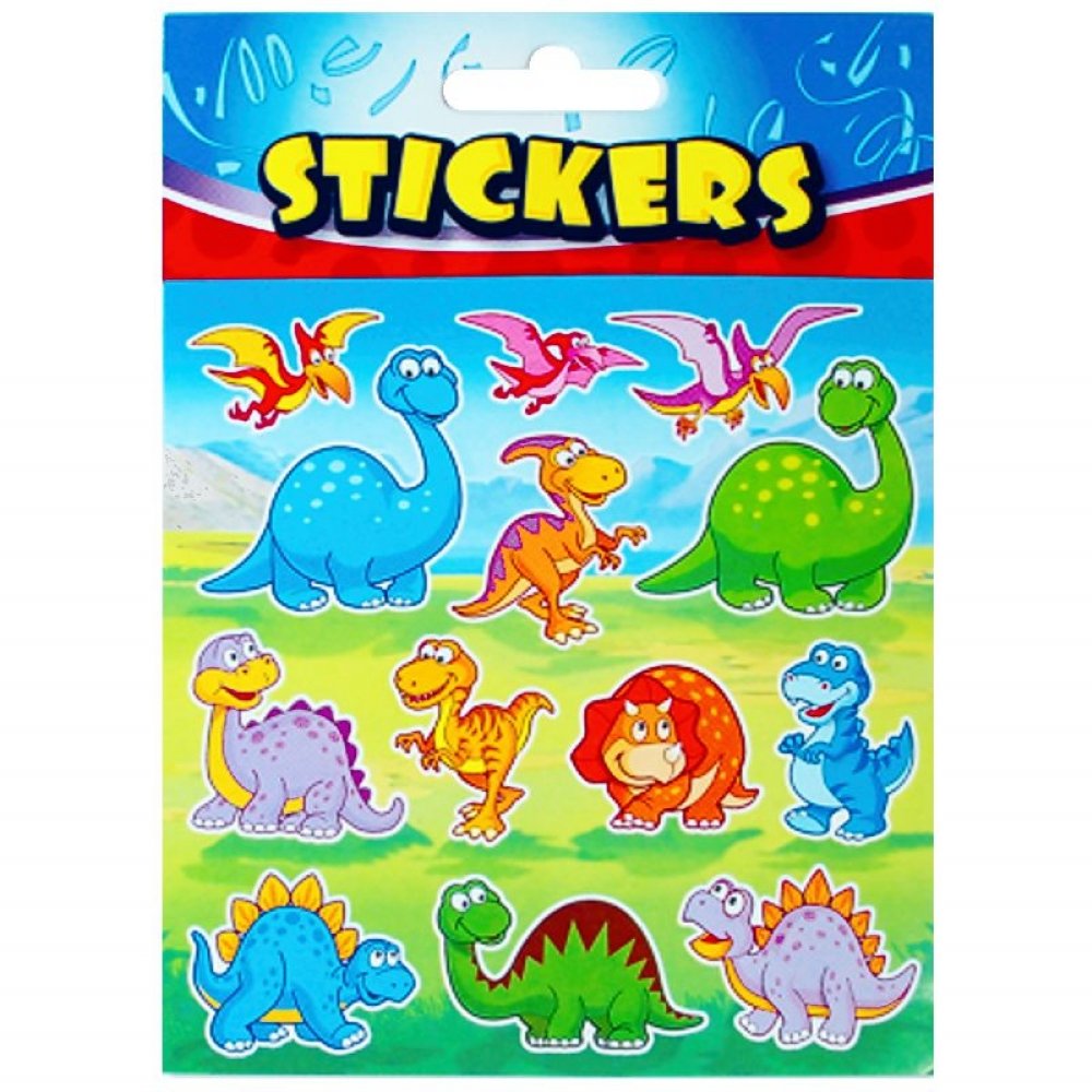 Playwrite 12 x Dinosaur Sticker Sheets