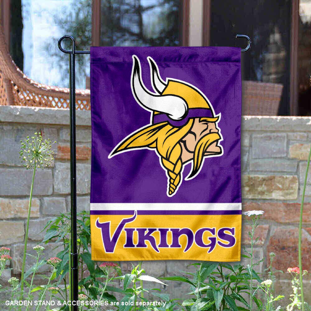WinCraft Minnesota Vikings Double Sided Garden Flag