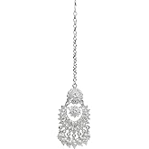 Bindhani Forehead Headpiece Hair Maang Tikka Indian Jewelry For Women