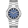 BUREI Fashion Minimalist Business Men's Wrist Watches Stainless Steel Waterproof Quartz Watch for Man