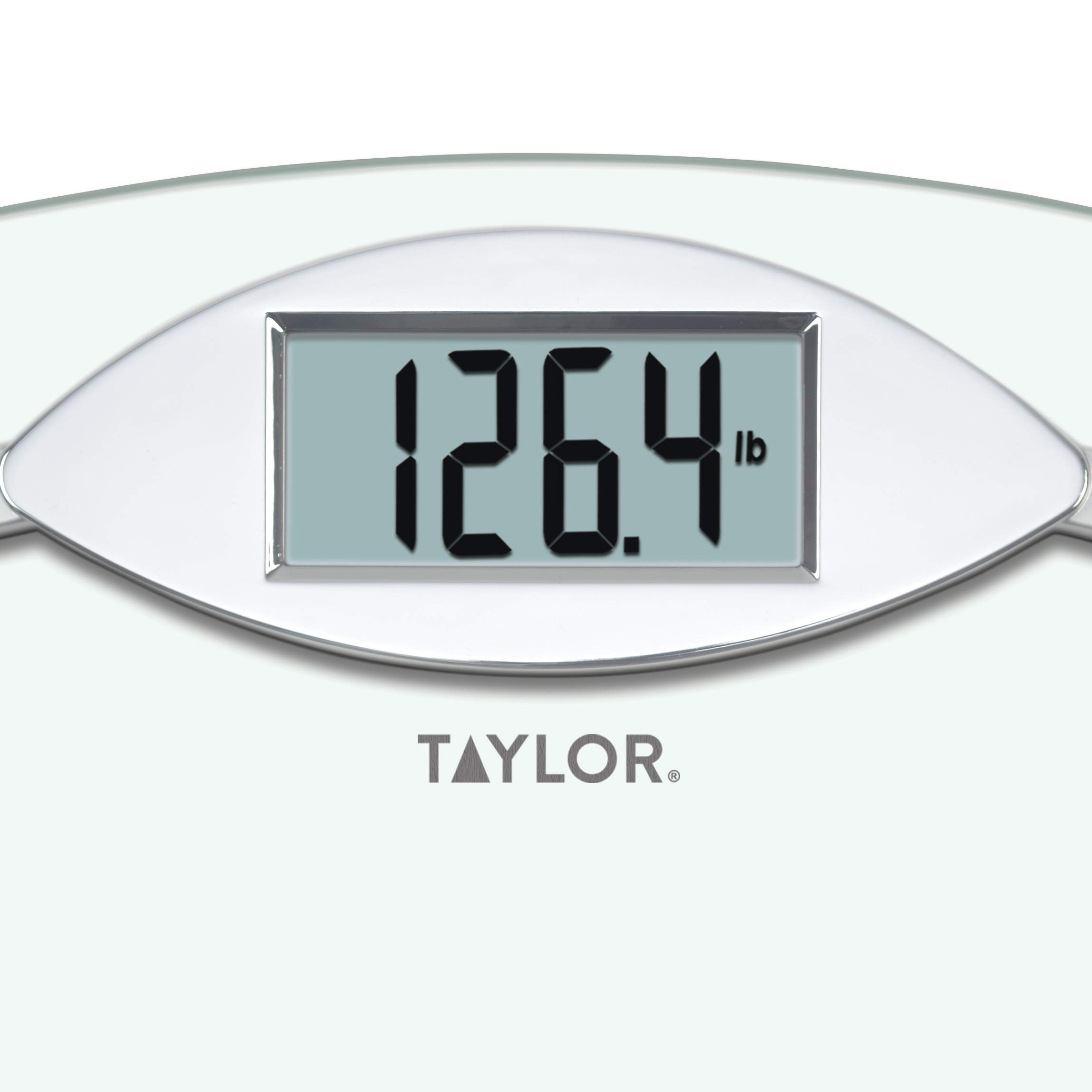 Taylor Precision Products 7506 Digital Scale, Chrome/Glass, iphone, 1 Count