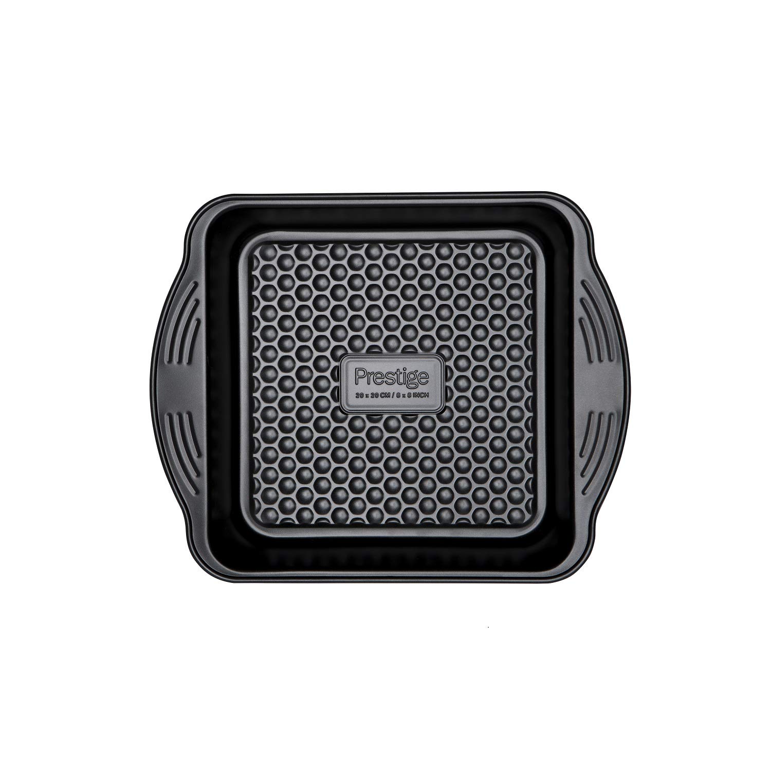 Prestige 48228 Aerolift Square Cake Tin, Carbon Steel, Pack of 1