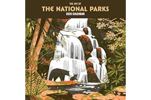 2026 The Art of the National Parks Wall Calendar