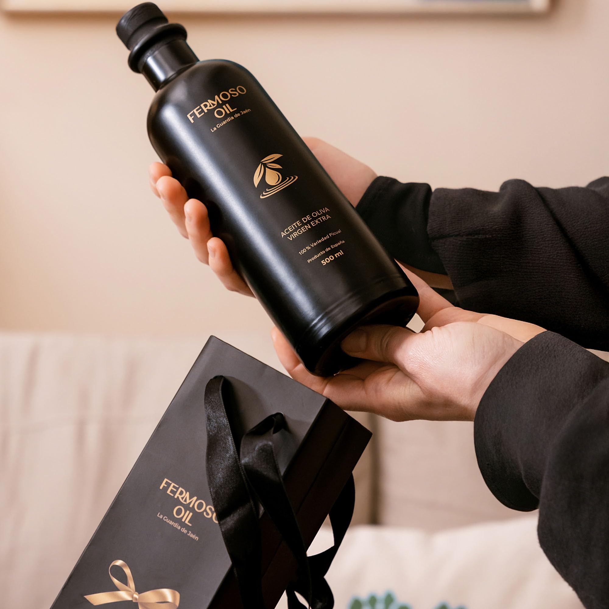 FERMOSO Olivenöl - Natives Olivenöl Extra (500ml) - 100 Prozent Picual-Oliven, kaltgepresst, polyphenolreich, DOP Sierra Mágina aus Spanien, Andalusien 6