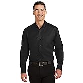 Port Authority Men's Tall Long Sleeve SuperPro Twill Button-Down Shirt