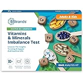 5Strands Nutrition Deficiency Test, 83 Vitamins, Minerals, Amino Acid Imbalances Tested, at Home Nutrition Test for Adults & 