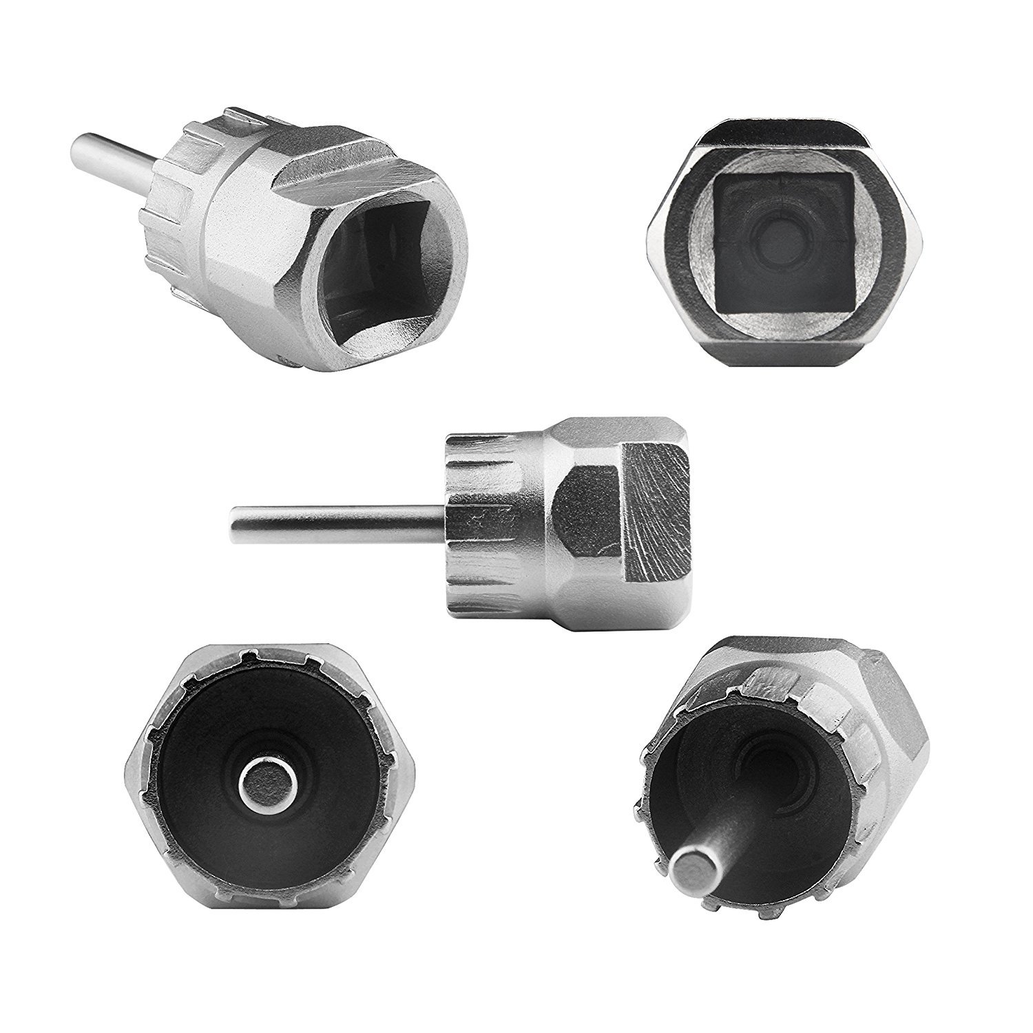 Bike Cassette Removal Tool with Chain whip and Auxiliary Wrench Bicycle