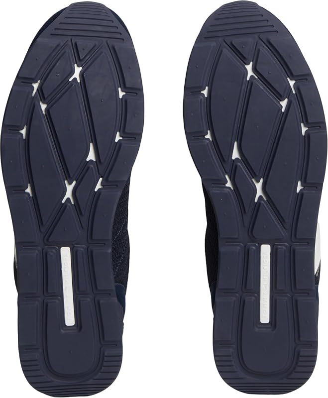 Hombres T Hilfiger Core Mix Runner FM0FM06001 Low Top, Azul (RWB), 7 — foto 6 de 6