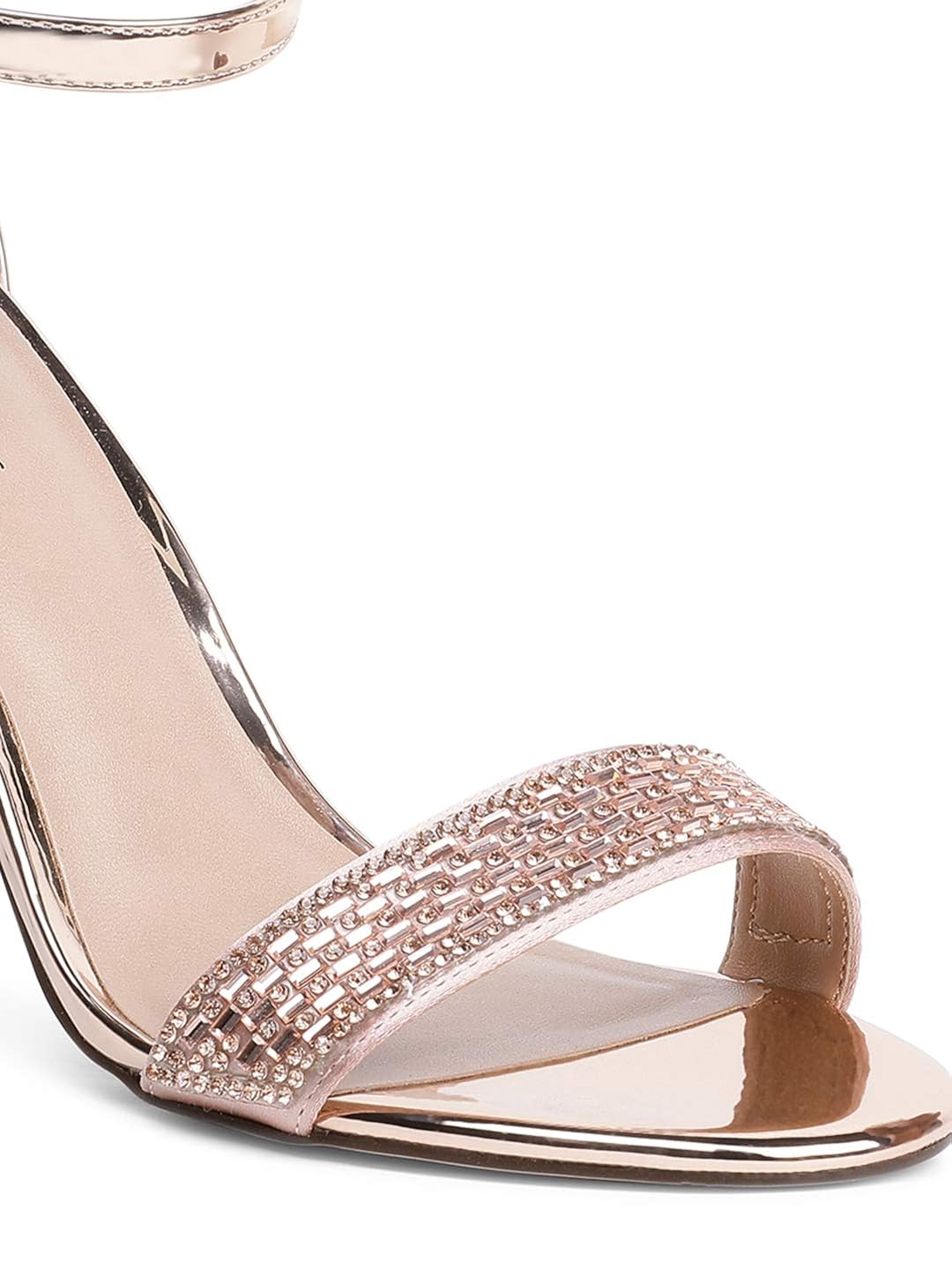 call it spring rose gold heels