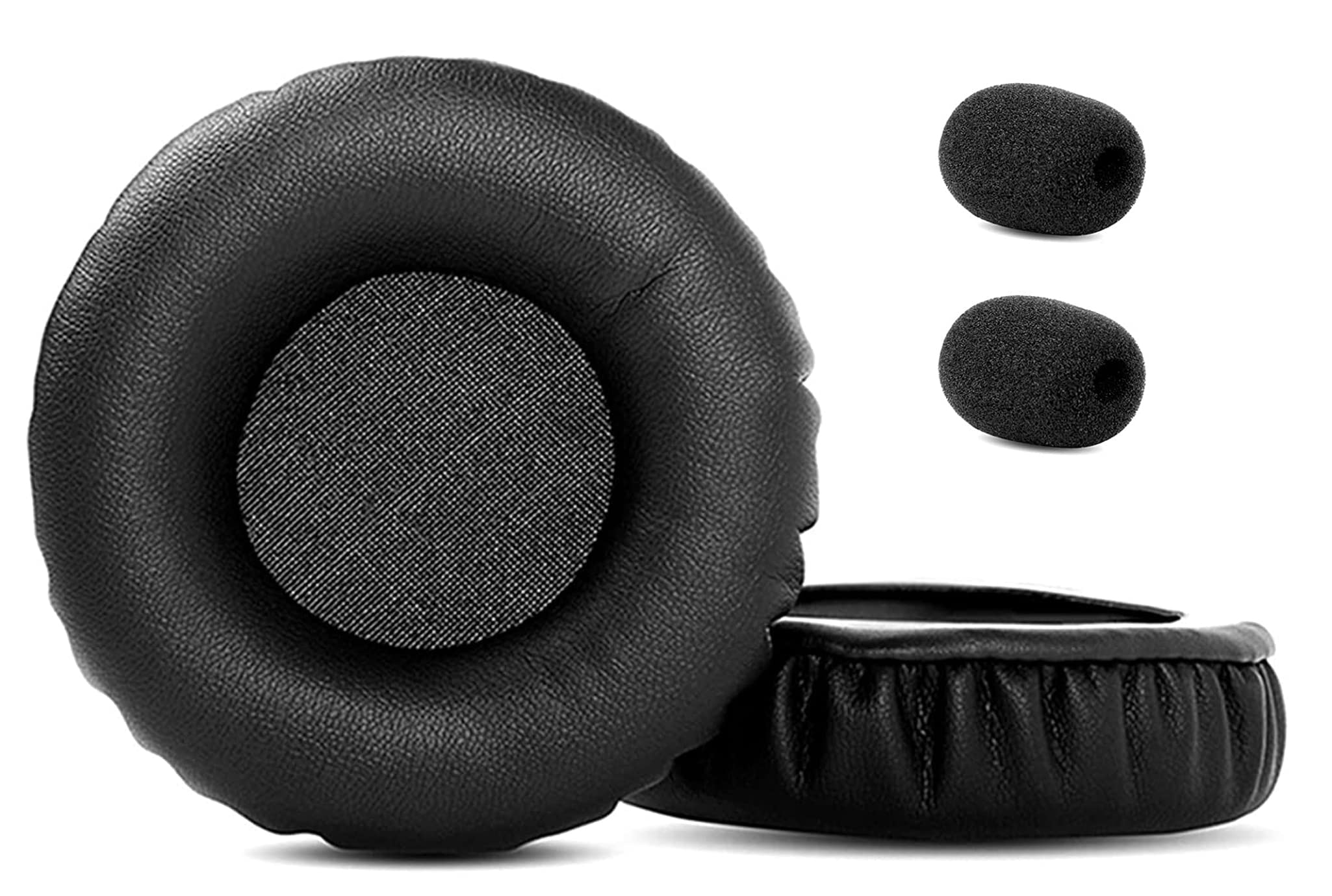 ACCOUTA Premium Replacement Earpads Cushions Compatible with Logitech PC 960 Stereo Headset Ear Pads with Softer Protein Leather and Memory Foam