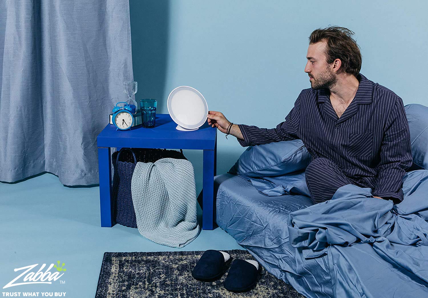 Circadian Optics Lampu Bright Light Therapy Desk Lamp | As Seen On Shark Tank | Ultra Powerful 10,000 LUX Brightness | 5500K Color Mimics Noon Day Sun | Improve Your Mood, Sleep, Energy & Focus